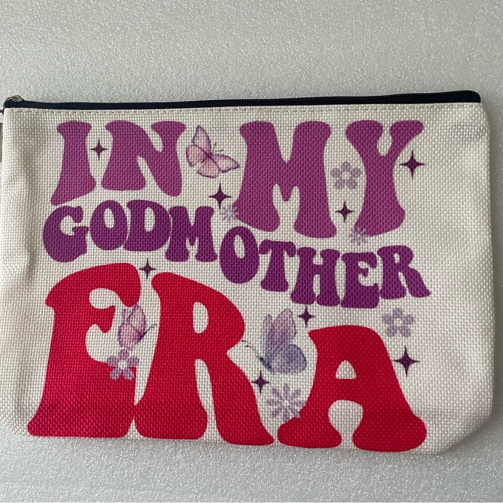 "In My Godmother Era" Zippered Pouch‎